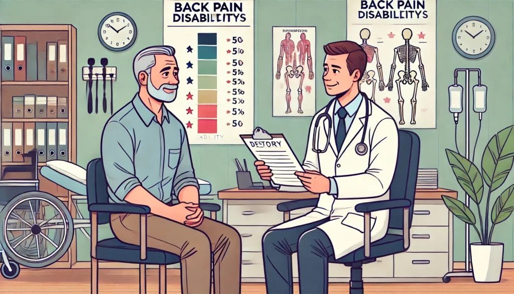 VA Disability Ratings for Back Pain