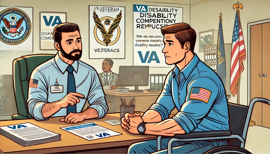 how often does the va reduce compensation
