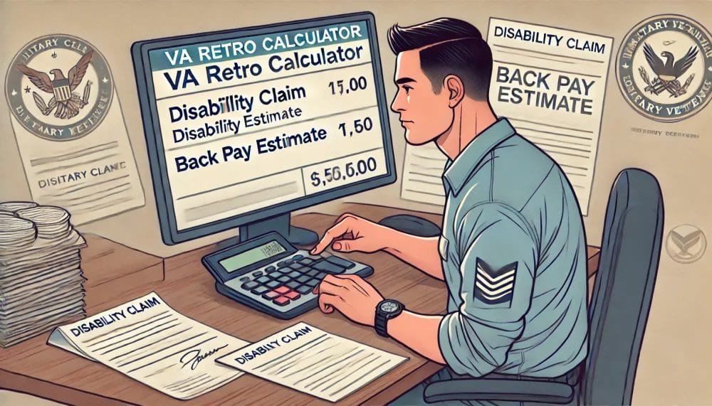 VA Retro Calculator