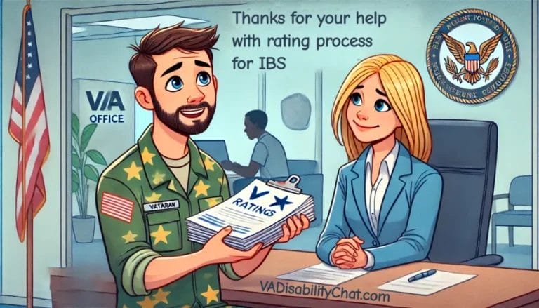 IBS VA Claim help with a veteran