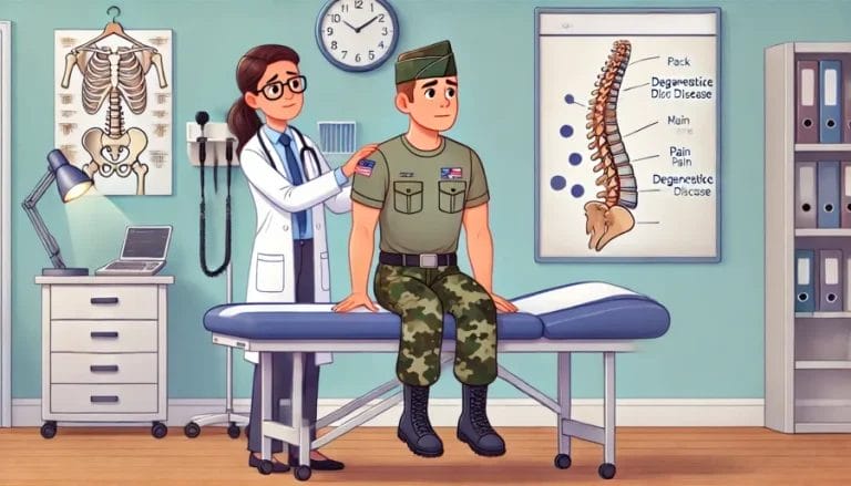 VA Degenerative Disc Disease: exam
